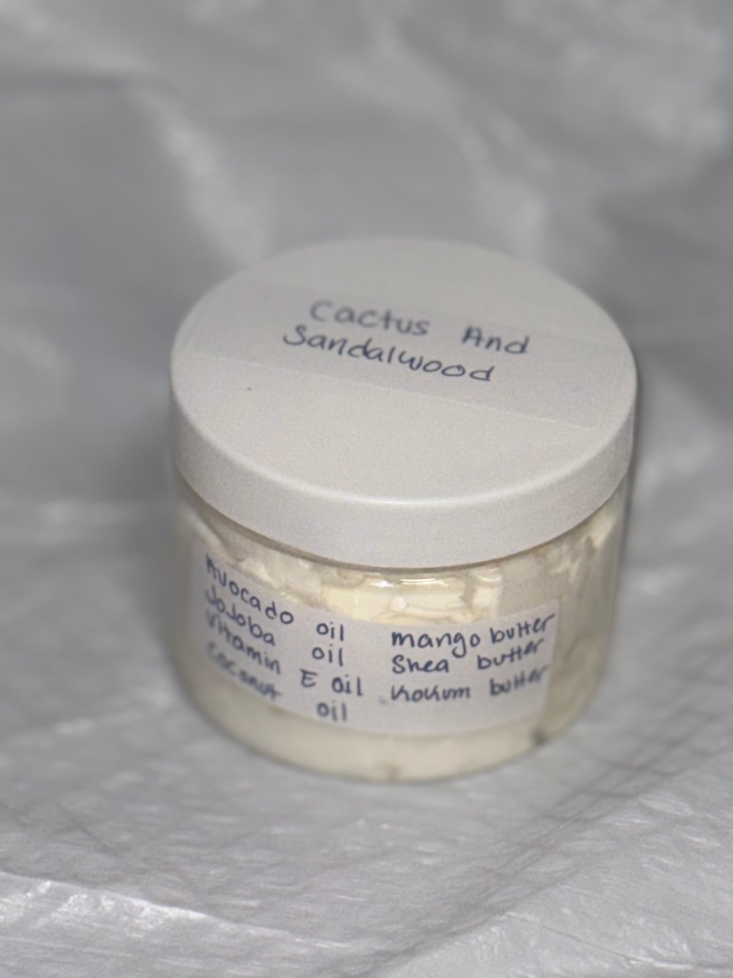Cactus and Sandalwood 8oz body butter
